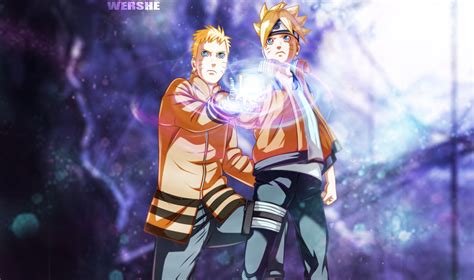 Naruto And His Son Boruto Fondos De Pantalla Fondos De Escritorio Hot