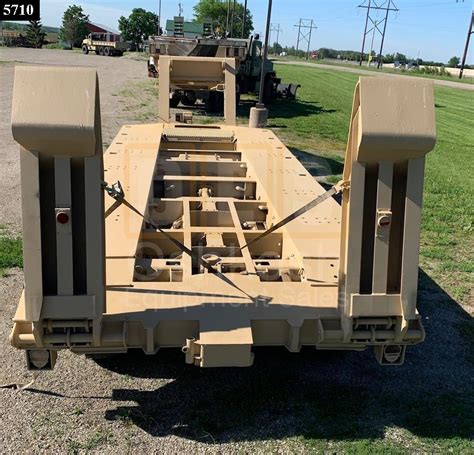 M747 60 Ton Military Low Boy Trailer Oshkosh Equipment
