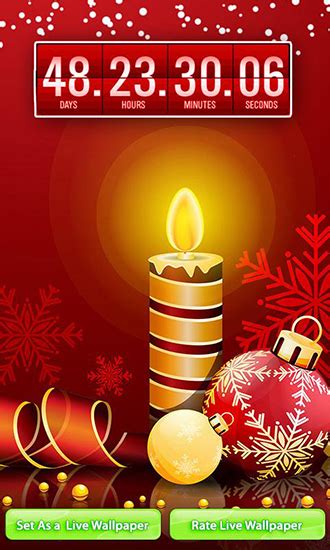 Christmas Countdown Für Android Kostenlos Herunterladen Live Wallpaper Weihnachten Countdown