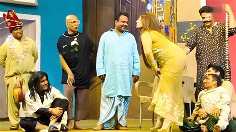 Asha Chaudhri Amjad Rana Gulfam With Sajjad Khan Mithu Jee New Comedy