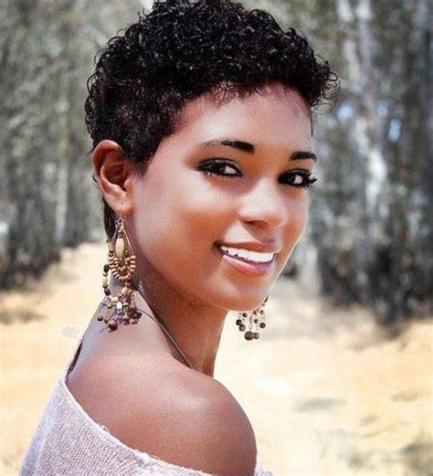 Short Natural Hairstyles For Black Women African