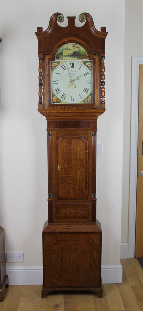 Antiques Atlas Derbyshire Antique Longcase Clock C1830