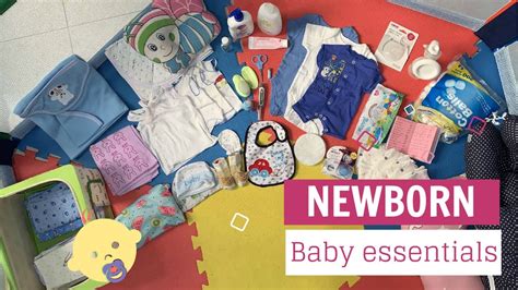 Newborn Baby Essentials Youtube