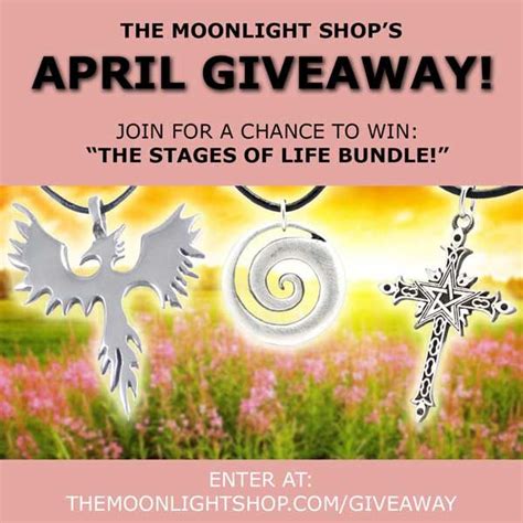 enter the moonlight giveaway and win the stages of life bundle from the moonlight shop wicca