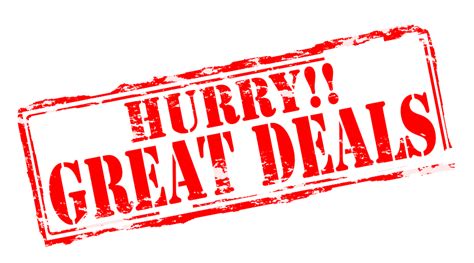 Deals End Tomorrow - Last Chance For Some Great Orders ...