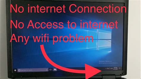 my laptop won t connect to wifi no internet connection no access to internet youtube