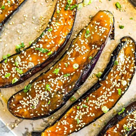 Miso Glazed Japanese Eggplant Nasu Dengaku • The Heirloom Pantry