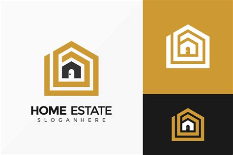 Luxury House Real Estate Logo Design Modern Company Logos Designs