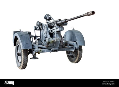 A Cut Out Of A Flak 30 20mm Anti Aircraft Gun Used Extensively By