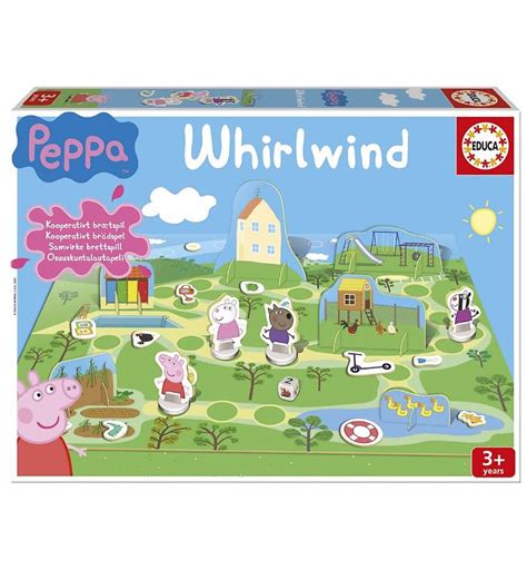 Educa Board Games Whirlwind Peppa Pig And Friends