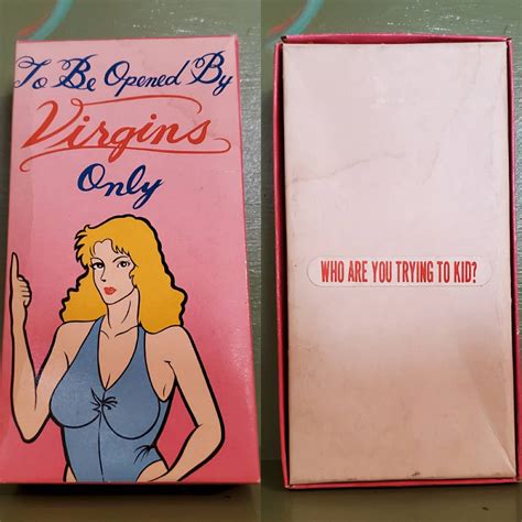 Funny Naughty Gag Gift Dirty Joke Sex Cartoon Virgins Only Etsy