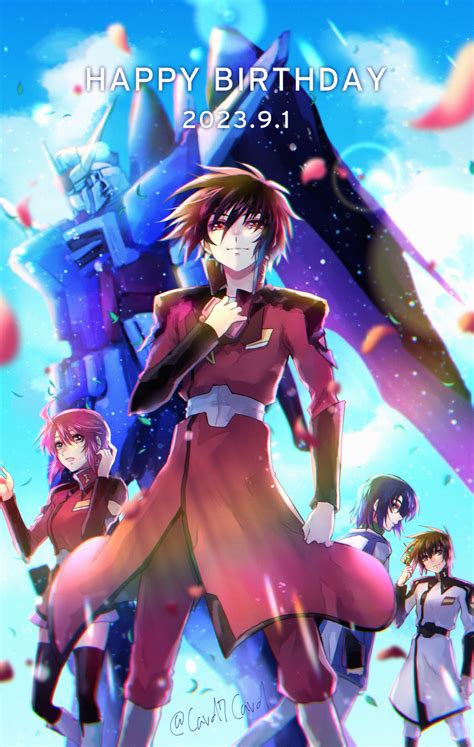 Yuuka Seisen Athrun Zala Destiny Gundam Kira Yamato Lunamaria Hawke