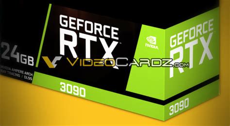 Leak Nvidia Geforce Rtx 3090 Og Rtx 3080 Specs