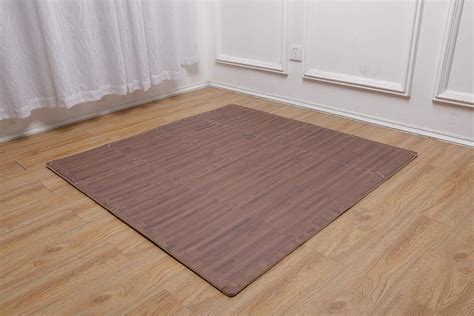 Wood Grain Foam Mats Clevr 100 Sqft Eva Dark Wood Grain Foam Floor