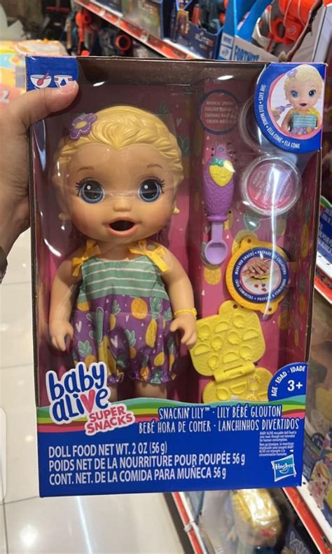 Baby Alive New Snacking Lily Toys And Collectibles Mainan Di Carousell
