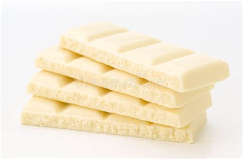 Sticks Of White Chocolate Stock Photo Image Of Slice 73715484