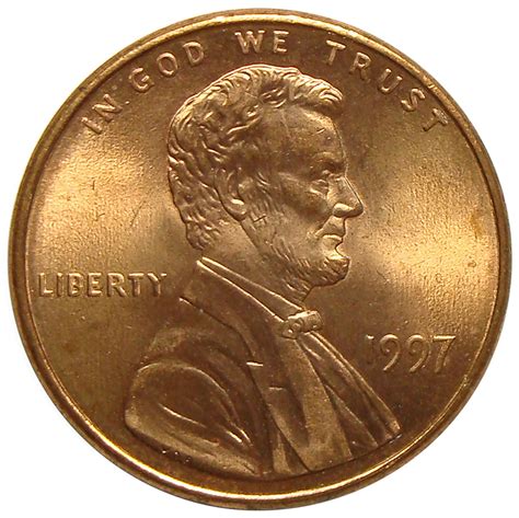 Moneda Estados Unidos 1 Centavo 1997 P Lincoln