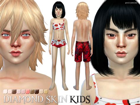 Sims 4 Ccs The Best Skin Kids By Pralinesims