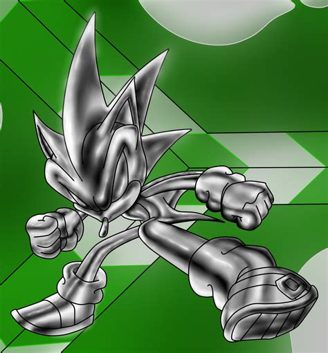 Metallic Sonic By Sweecrue On Deviantart