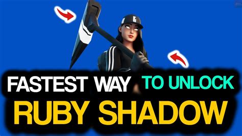How To Get Shadow Ruby In Fortnite All Fortnite Shadow Ruby Quests