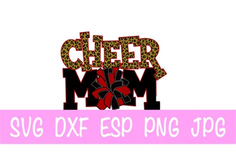 Cheer Mom Svg Graphic By Designedbymle · Creative Fabrica
