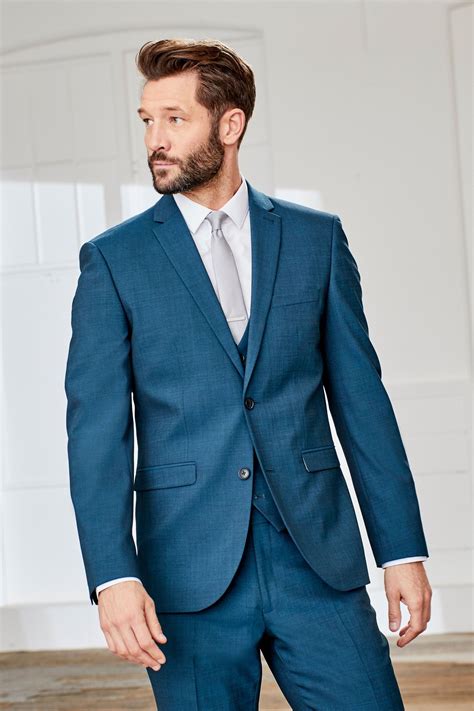 Men Suit Outfit Suit Fit Guide Blazers For Men Casual Blue Suit
