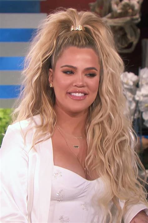 Khloe Kardashian Opens Up About Her Unhealthy Relationship With Food Khloe Kardashian Hair