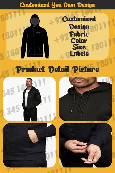 Wholesale Factory Black Thick Heavy Fabric 320gsm 100 Cotton Custom