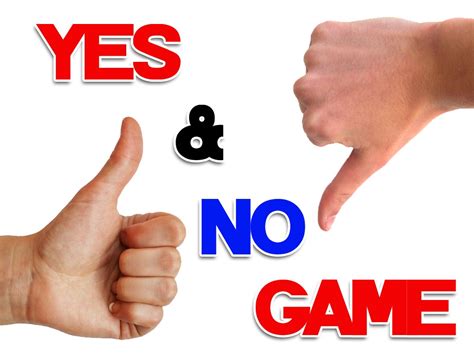 Yes And No Game Ministryark