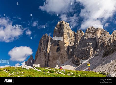 Tre Cime Di Lavaredo Dolomites Italy Stock Photo Alamy