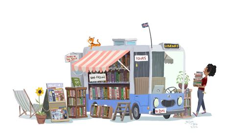 Mobile Library Behance