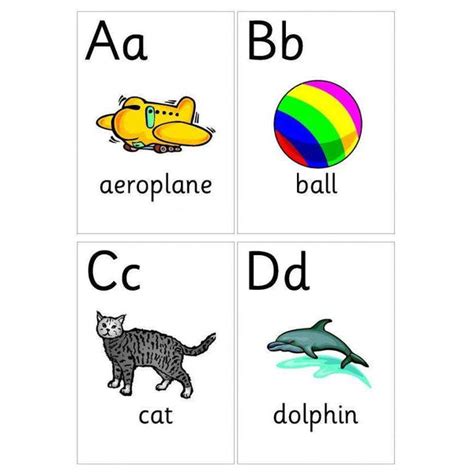 Alphabet Flashcards Primary Classroom Resources