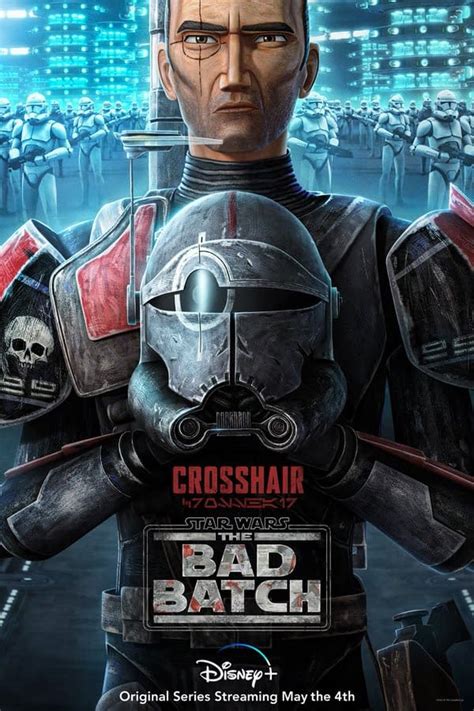 Star Wars The Bad Batch Poster Has Crosshair In Its Well You Know
