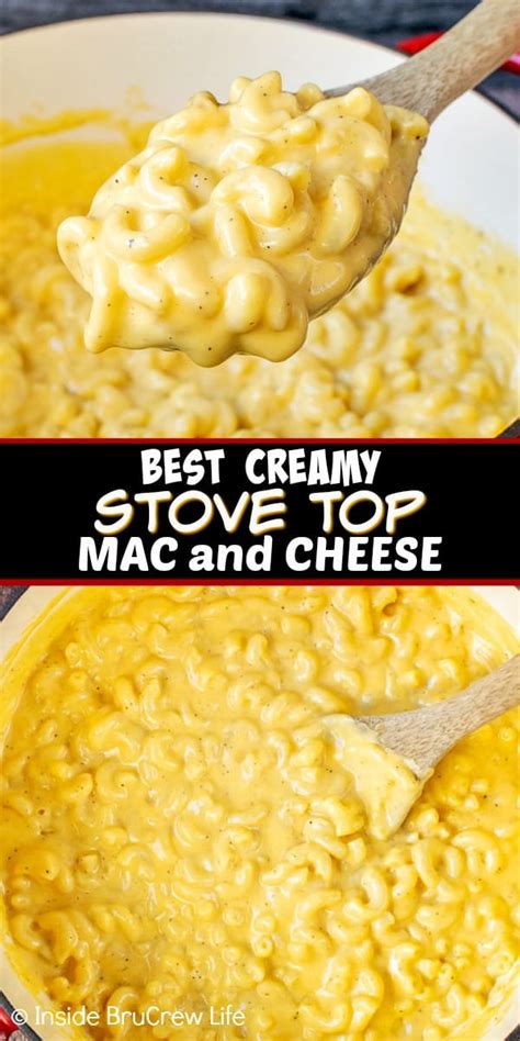 Creamy Stovetop Mac And Cheese Ready In 20 Min Inside Brucrew Life