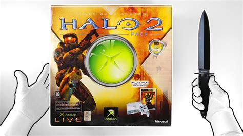 Original Xbox Halo 2 Console Unboxing Rare Collectors Edition Youtube