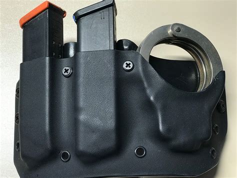 Glock 409mm Double Maghandcuff Combo Pouch Eagle Talon Holsters