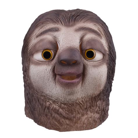 Hot Halloween Mask Animal Sloth Head Mask Festival Party Supplies