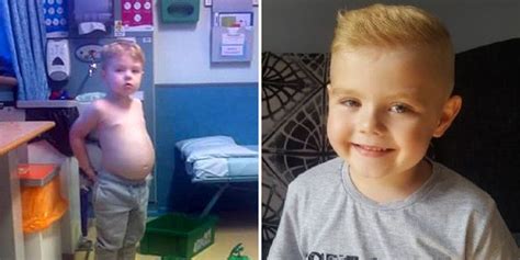 Toddler Has Big Belly Captions Cute Viral