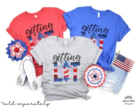 Matching Fourth Of July Th Of July Camping Shirts Funny Etsy