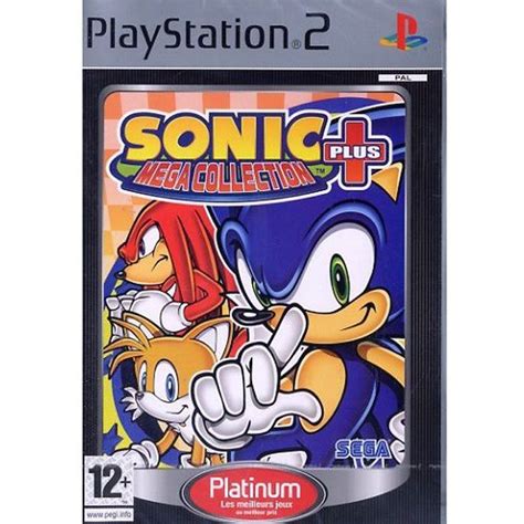 Sonic Mega Collection Plus Ps2 Platinum Achat Vente Jeu Ps2 Sonic