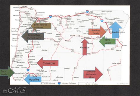 The following list presents the local rock and mineral clubs that are affiliated with the ocrmc. Historical pigments found in Oregon and Pacific NW ...