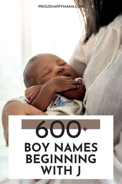 600 Boy Names That Start With J Unique And Modern