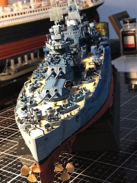 Uss Texas Bb 35 Battleship Plastic Model Military Ship Kit 1350 Scale 5340 Pictures