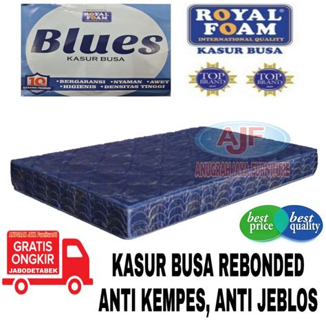 Jual Kasur Orthopedic Royal Foam Merk Blues Kasur Busa Rebonded
