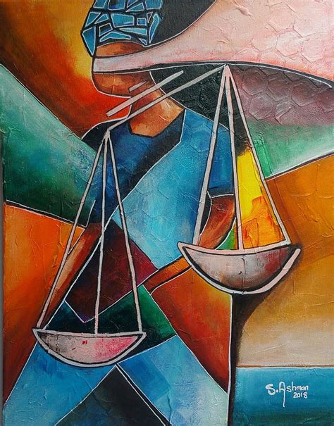 Unimaginable Justice Abstract Art Painting Diy Painting Art