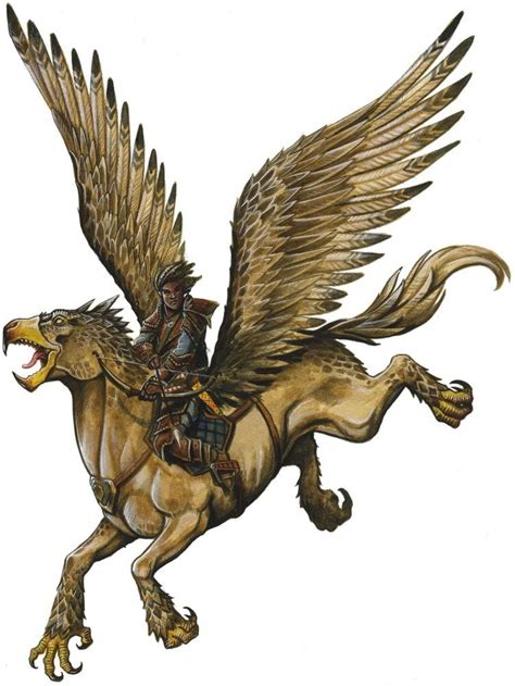 Hippogriff Fantasy Creatures Fantasy Monster Myths And Monsters
