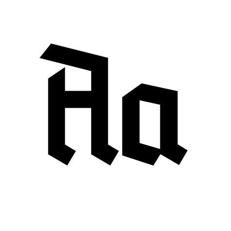 8 German Black Letter Font Images Gothic Alphabet Letters Old German