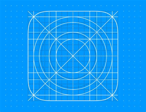 Free Template Ios 12 Icon Grid Eps8 Vector Illustration On Behance
