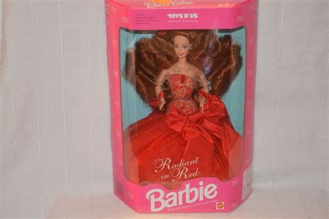 Barbie Radiant In Red Toys R Us Exclusive Doll Mattel Special Edition 1992 New Barbie Barbie
