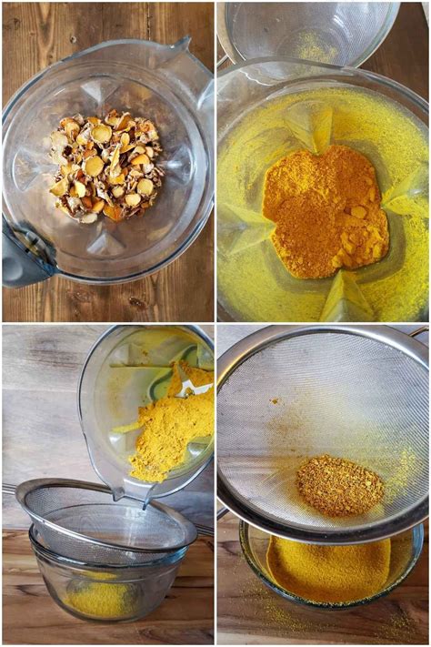 How To Make Homemade Dried Turmeric Powder Homestead And Chill